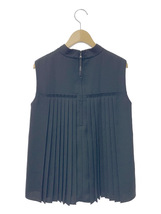 フォクシーニューヨーク シャツ ブラウス Chic Pleats Top ノースリーブ 40_画像2