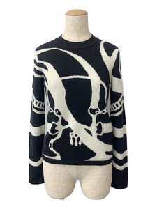  Hermes knitted sweater *22AW La Promenade du Matin morning. walk total pattern long sleeve 36