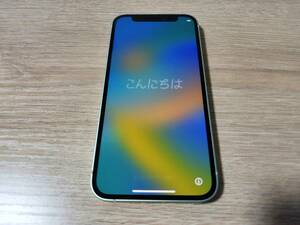 ☆Apple iPhone 12 mini 64GB グリーン 中古 mgav3j/a SIMフリー　R5年5月バッテリー交換 99% ☆ 