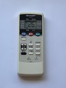 【電池付き】★中古★SHARP(シャープ)　A785JB　エアコン　エアコンリモコン　クーラー　クーラーリモコン