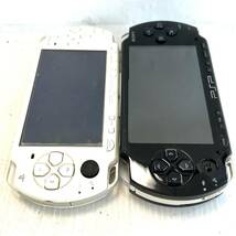 PSP本体 SONY ソニー PSP 1000 / 2000 2点セット ジャンク (B1533)_画像4