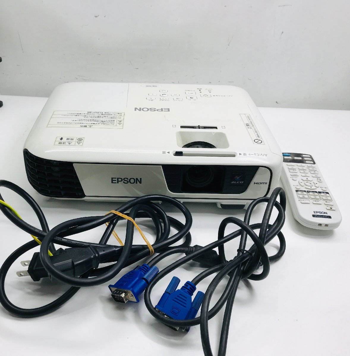 AEPSON 3LCDビジネスプロジェクター EB W ランプ使用／