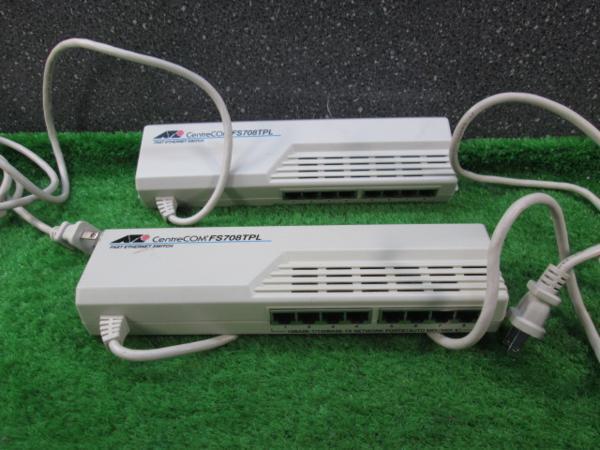 ネットワーク機器 アライドテレシス CentreCOM FS708TPL-PS RoHS 0328R-