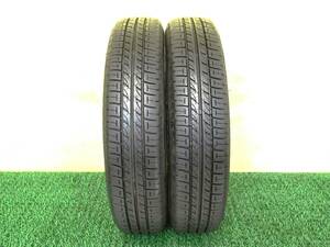 11385 中古 2本 135/80R13 70S ブリヂストン スニーカー 2 SNK2 BS バリ山 135 80 13 135-80-13 135/80/13