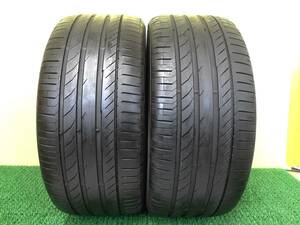 11433 中古 2本 295/40R22 112Y コンチネンタル Conti Sport Contact 5 コンチ スポーツ コンタクト 295 40 22 295-40-22 295/40/22