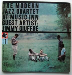 ◆ MODERN JAZZ QUARTET at Music Inn Guest Artist : JIMMY GIUFFRE ◆ Atlantic 1247 (red/purple) ◆ R