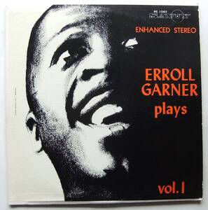 ◆ ERROLL GARNER Plays Vol.1 ◆ Savoy MG 12002 (red:A-dg) ◆