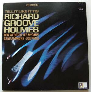 ◆ RICHARD GROOVE HOLMES / Tell It Like It Tis ◆ Pacific Jazz ST-20105 (Liberty) ◆