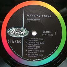 ◆ The Dedut on Discs of Europe's Greatest Jazz Pianist MARTIAL SOLAL ◆ Capitol ST-10261 (color) ◆_画像3