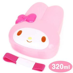  My Melody . lunch box face shape lunch box 320ml lovely Sanrio sanrio