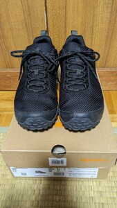 極美品 メレル カメレオン 8 ストーム ゴアテックス US9 27.0cm MERRELL CHAMELEON 8 STORM GORE-TEX 033103 BLACK ブラック