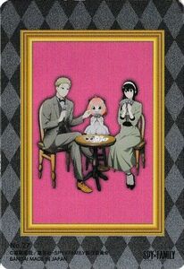 SPY×FAMILY　スパイファミリー　メタルカードコレクション１弾　パックver.　２７番　カードダス　送料６３円から