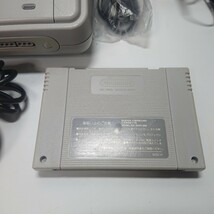 【メンテ済み】スーパーファミコン 本体 コントローラー 任天堂 SFC AVケーブル Nintendo SUPER FAMICOM ACアダプタ_画像8