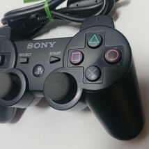 【清掃済み】PS3 純正 コントローラー DUALSHOCK3 SONY デュアルショック3 USBケーブル ブラック_画像3