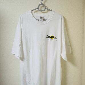 US古着　企業ロゴ　Onx Holdings LLC Tシャツ フルーツオブザルーム