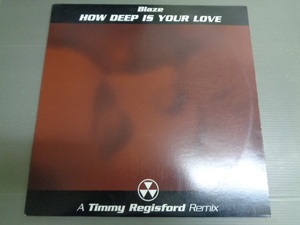 BLAZE/HOW DEEP IS YOUR LOVE/A TIMMY REGISFORD REMIX/4827