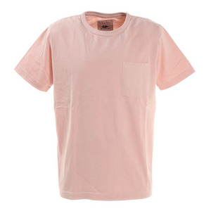 新品 エルケクス ELKEX SUPIMA クルーネック 半袖Tシャツ ピンク Mサイズ