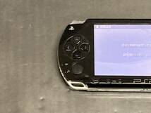 ●【ジャンク】PSP-1000 ピアノ・ブラック本体のみ[バッテリー欠品]_画像3