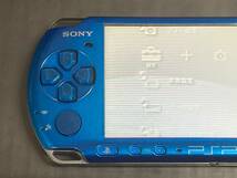 ●【簡易動作確認済】PSP-3000 VB バイブランド・ブルー 本体のみ[バッテリー欠品]_画像3