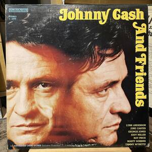 【US盤】Johnny Cash Johnny Cash And Friends (1972) Columbia Special Products C 10777