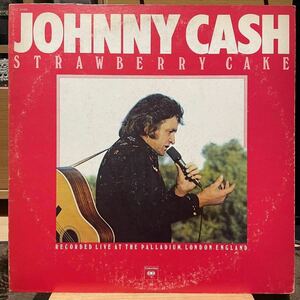 【US盤Org.】Johnny Cash Strawberry Cake (1976) Columbia KC 34088