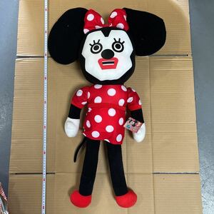 ぬいぐるみ 人形 ミニーちゃん Disney 大きい 中古品