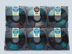 maxell製MOディスク 640MB 6枚 (中古品、初期化済、ケース無し）