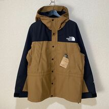 未使用 ノースフェイス THE NORTH FACE GORE-TEX Mountain Light Jacket マウンテンライトジャケット ブラウン L NP62236 正規品 _画像1