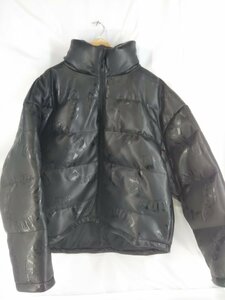 DONCARE - A FEW GOOD KIDS アフューグッドキッズ　(AFGK) 21AW Logo Puffer Jacket　ロゴダウンジャケット　サイズM ブラック　FK