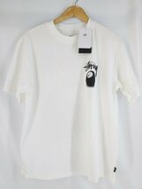 未使用 Stussy × Nike SS 8 Ball T-Shirt White ナイキ× ステューシー 8ボール Tシャツ ホワイト Mサイズ_画像1