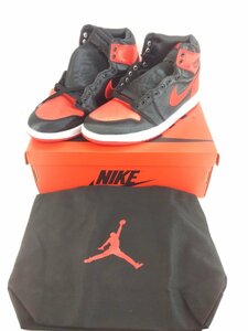 28.0cm Nike WMNS Air Jordan 1 Retro High OG Satin Bred JUMPMAN バッグ ナイキ エアジョーダンサテンブレッド FD4810-061