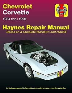 送料無料 (沖縄・離島除く) 1984~1996y　シボレー コルベット　CORVETTE　Haynes　リペアマニュアル　整備本