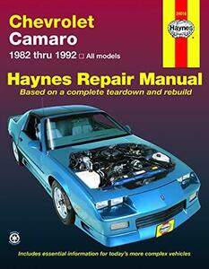  free shipping ( Okinawa * excepting remote island ) 1982~1992y CHEVROLET CAMARO Chevrolet Camaro Haynes repair manual maintenance book