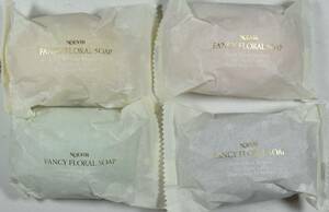 4個セット　ノエビア　化粧石鹸　1個80ｇ　日本製　ノエビア ファンシーフローラル　ホワイトリリー　ローズ　ヒアシンス　ライラック