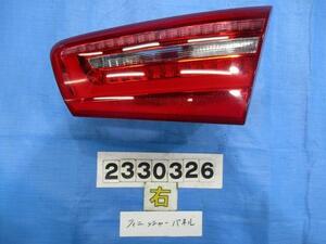 ◇アウディ A6 DBA-4GCHVS 右フィニッシャーランプ 右内テール NO.287884【個人宅送料別途加算・Sサイズ】