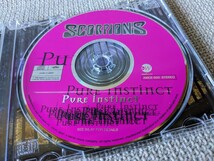 SCORPIONS PURE INSTINCT　スコーピオンズ　　ピュア・インスティンクト～蠍の本能　日本盤　帯　ステッカー_画像3