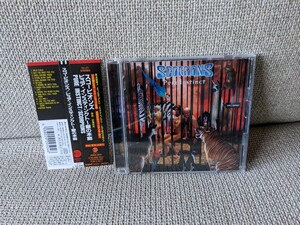 SCORPIONS PURE INSTINCT　スコーピオンズ　　ピュア・インスティンクト～蠍の本能　日本盤　帯　ステッカー