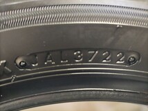 ◆M-303◆185/65R15 ブリジストン BLIZZAK VRX3 22年製 中古スタッドレスタイヤ4本セット アクア フリード シエンタ ノートなど_画像9