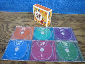 ▼(207)CDボックス VIVA！LATIN 魅惑のラテン音楽 6枚組 ブックレット欠品 ※ジャンク品 ■60