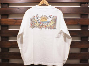 新品 Mサイズ TES エンドレスサマー オールスター スケートパーク ロングスリーブ T ホワイト The Endless Summer ALLSTAR SKATE PARK L/S