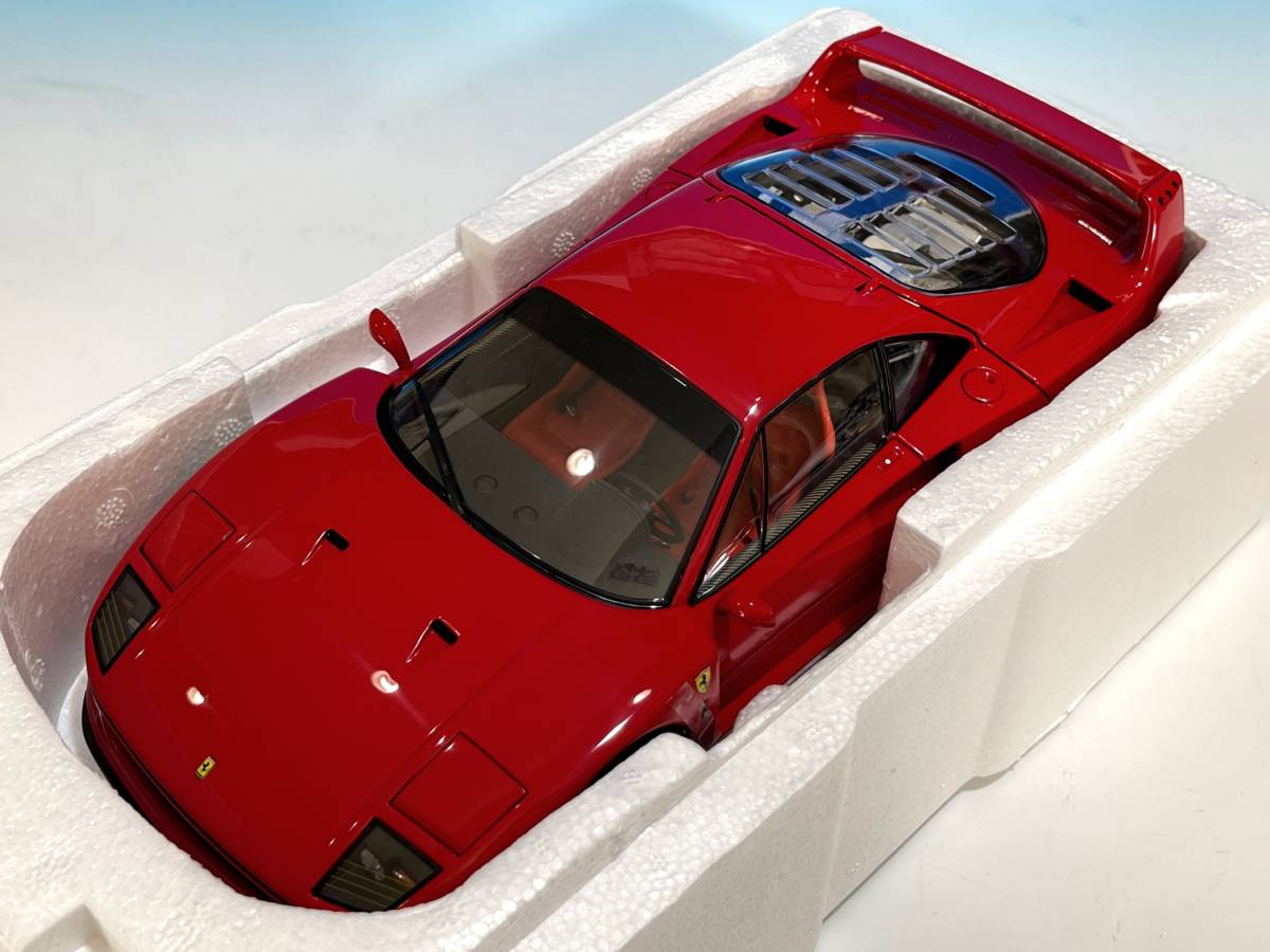 京商 1/18 f40の値段と価格推移は？｜15件の売買データから京商 1/18