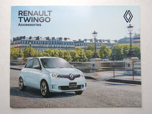 [ option catalog only ] Twingo accessory catalog 3 generation latter term 2022 year 7P Renault catalog Japanese edition * beautiful goods 