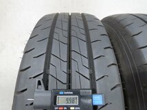 トヨタ ハイラックス 純正 流用 215/60R17C ハイエース ホワイトレター W11 7.5J +30 PCD139.7 6穴 17インチ バリ溝_画像4