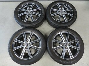 トヨタ カローラ フィールダー 185/55R16 純正 NRE161 W×B ダンロップ 5.5J +45 PCD100 4穴 16インチ バリ溝