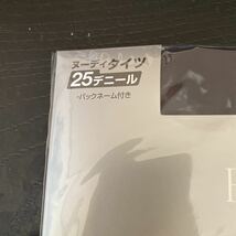 ユニチカ　ヌーディタイツ　25D ブラック　5足組_画像3