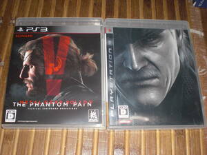 即決PS3 メタルギアソリッドⅤ THE PHANTOM PAIN & メタルギアソリッド４ GUNS OF THE PATRIOTS