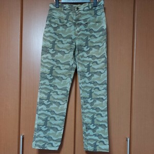  woman clothes lady's camouflage pattern 3D pants bottom 