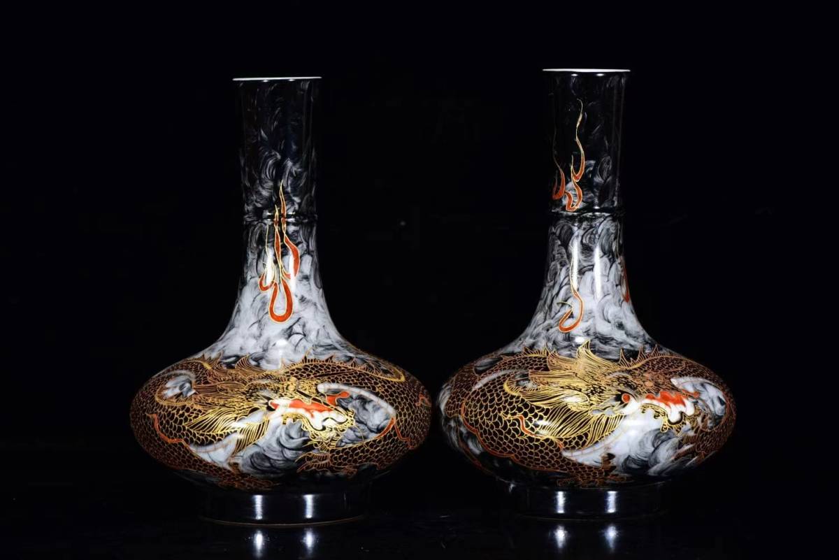 2023年最新】ヤフオク! -花瓶 一対(清)の中古品・新品・未使用品一覧