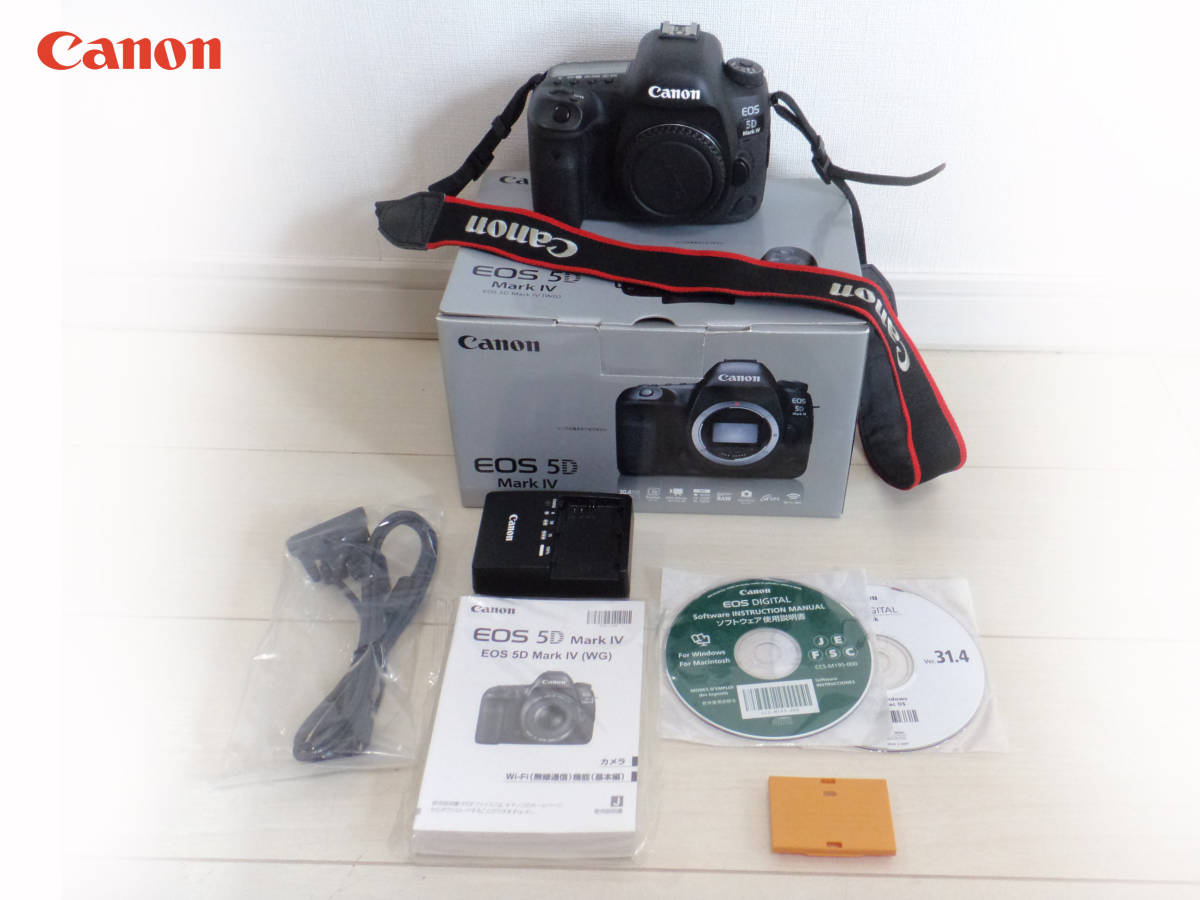 2023年最新】ヤフオク! -eos 5d mark iv ボディの中古品・新品・未使用