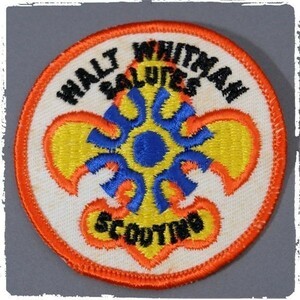 VD21 WALT WHITMAN SCOUTING BSA ボーイスカウト ビンテージ ワッペン パッチ ロゴ エンブレム 輸入雑貨 刺繍